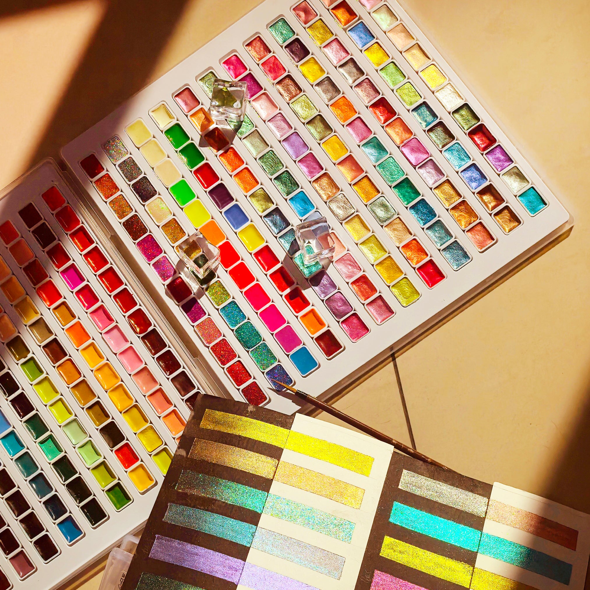 288-Color Solid Watercolor Paint Set