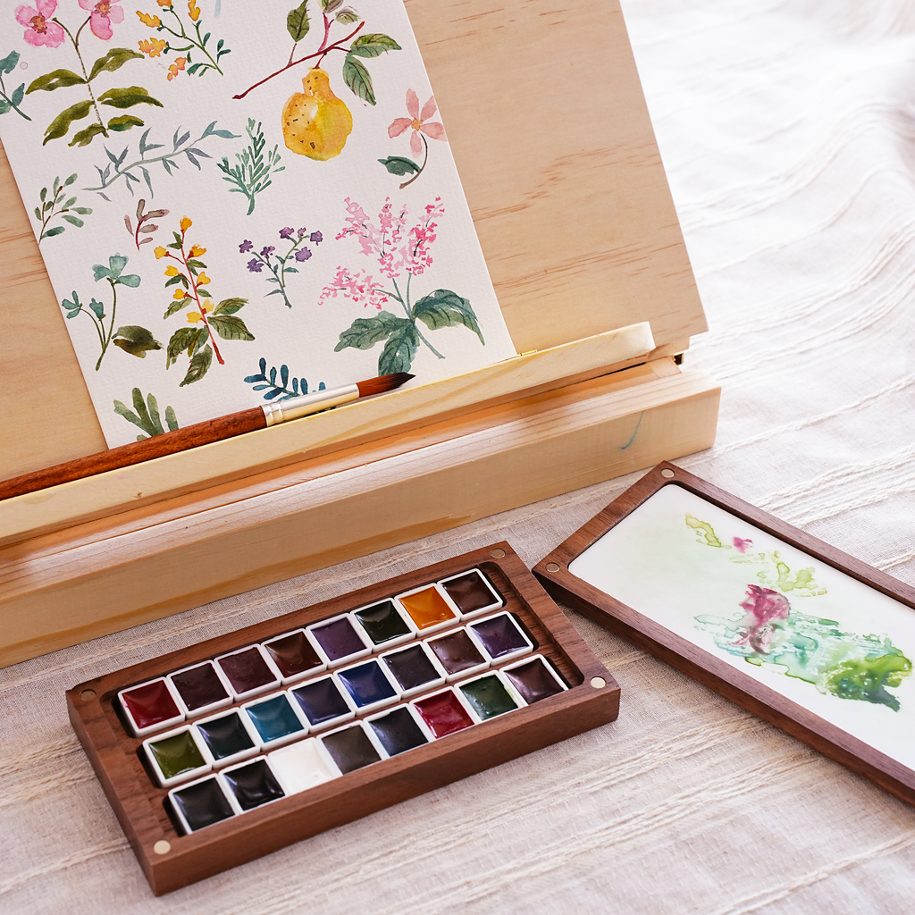 Chocolate wooden box